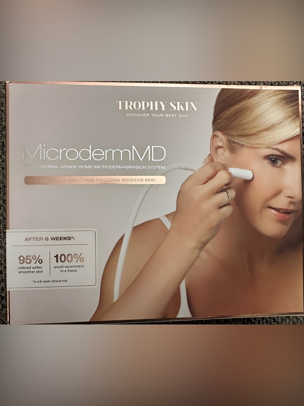 MicrodermMD Professional At-Home Microdermabrasion - White